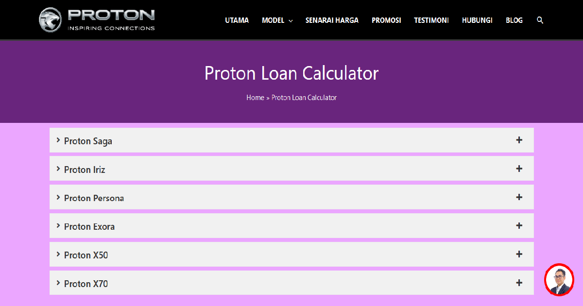 1 Proton Loan Calculator 2024